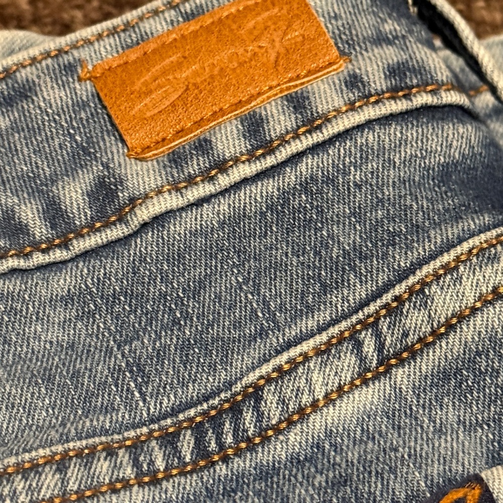 Seven7 Metro Ultra High Rise Skinny Distressed Women Jeans - Picture 9 of 9